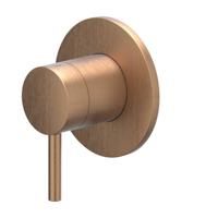 Afbouwdeel IVY Bond 2-Weg Stop-Omstel Geborsteld Mat Koper PVD IVY - thumbnail