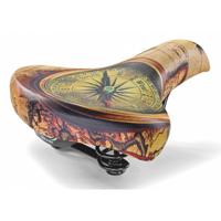 Selle Monte Grappa Monte grappa zadel north horse skay met veer - thumbnail