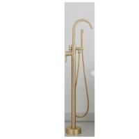 Vrijstaande Badkraan BWS Gold Geborsteld Messing Mat Goud - thumbnail
