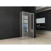Inloopdouche Wiesbaden met zijwand 30cm 100x200cm 8mm NANO coating - thumbnail