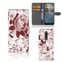 Hoesje Nokia 2.4 Watercolor Flowers - thumbnail