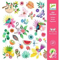 160 stickers Paradijs DJECO rozen - thumbnail