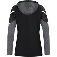 JAKO 6722 Sweater Met Kap Performance - Zwart/Antra Light - L - thumbnail