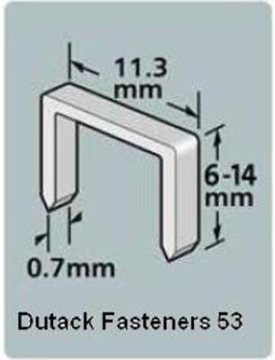 Dutack nieten serie 53 12mm cnk 1000st