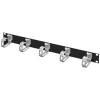 Rittal 7159017 19 inch Rangeerpaneel 1 HE Diepzwart (RAL 9005) - thumbnail