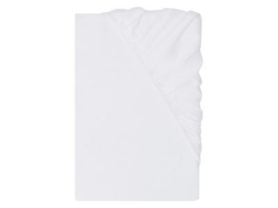 LIVARNO Satijnen hoeslaken 90-100 x 200 cm (Wit) LIVARNO Satijnen hoeslaken 90-100 x 200 cm (Wit)