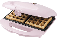 Bestron ASW401P wafelijzer 2 wafel(s) 700 W Roze - thumbnail