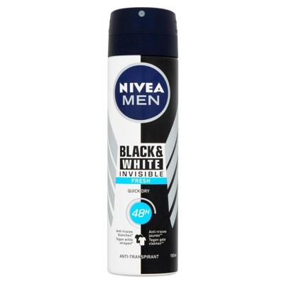 Nivea Men Black & White Invisible Fresh Deodorant Spray Nivea Men Black & White Invisible Fresh Deodorant Spray