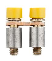 Weidmüller 1071500000 Dwarsverbinder Geel 50 stuk(s) - thumbnail