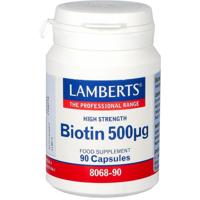 Lamberts Biotine 500 mcg Capsules - thumbnail