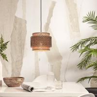 GOOD&MOJO Hanglamp 'Bhutan' Bamboe, 25cm, kleur Naturel - thumbnail
