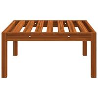 Tuinvoetenbank met kussen massief acaciahout - thumbnail