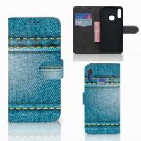 Honor 10 Lite | Wallet Case | met Pasjes | Jeans - thumbnail