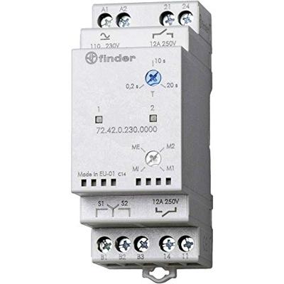 Finder 72.42.0.230.0000 Pomp-omschakelrelais 240 V/AC, 240 V/DC 1x NO, 1x NO 1 stuk(s) Finder 72.42.0.230.0000 Pomp-omschakelrelais 240 V/AC, 240 V/DC 1x NO, 1x NO 1 stuk(s)