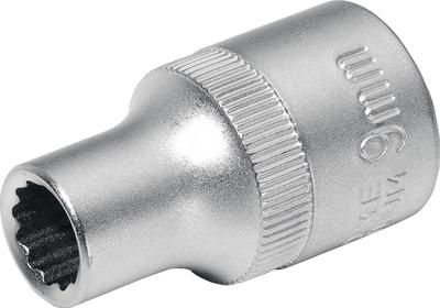 Promat/Tecwerk Dopsleutelbit | 1/2 inch 12-kant | sleutelwijdte 27 mm | lengte 45 mm - 4000821267