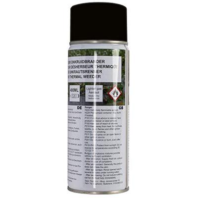 Gasfles voor onkruidbrander 400ml Gasfles voor onkruidbrander 400ml