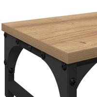 VidaXL Monitor stand artisan eiken 85 x 23 x 15,5 cm bewerkt hout - thumbnail
