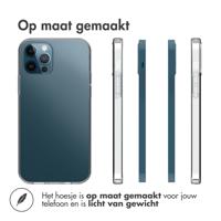Accezz Clear Backcover iPhone 12 Pro Max Telefoonhoesje Transparant - thumbnail
