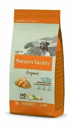 Natures Variety original adult mini salmon no grain