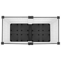 VidaXL Plantenbak verhoogd 80x40x38 cm polypropeen - thumbnail