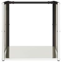 Brandhoutrek 40x40x40 cm roestvrij staal - thumbnail