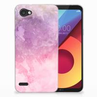 Hoesje maken LG Q6 | LG Q6 Plus Pink Purple Paint - thumbnail