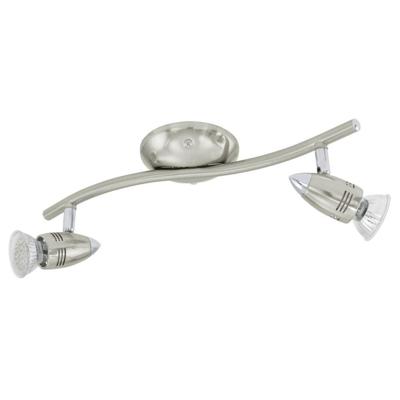 Eglo Led plafondspotMagnum rvs 2-lichts - 92642