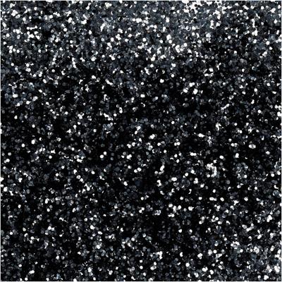 Creativ Company Bio-glitter, d 0,4 mm, zwart, 10 gr/ 1 doosje