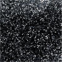 Creativ Company Bio-glitter, d 0,4 mm, zwart, 10 gr/ 1 doosje - thumbnail