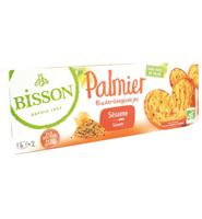 Palmier bladerdeegkoekjes sesam bio - thumbnail
