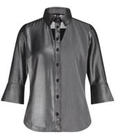 Zip73 Blouse Cut-out W25/200/03/045 Blouse 045 Metallic Grey - thumbnail