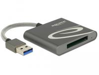 DeLOCK 91583 geheugenkaartlezer USB 3.2 Gen 1 (3.1 Gen 1) Grijs - thumbnail