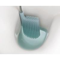 Joseph Joseph Flex Smart Toiletborstel - Met houder - Wit/Blauw - thumbnail