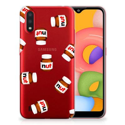Samsung Galaxy A01 | Siliconen Case | Nut Jar