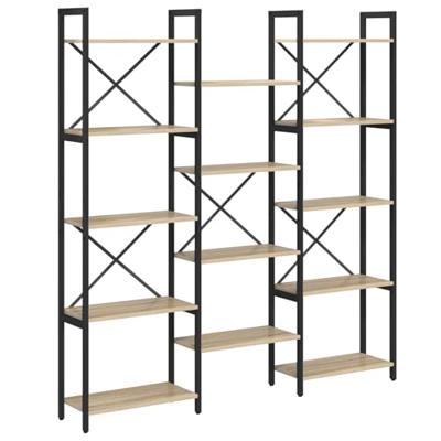 Boekenkast Sonoma eiken 156 x 25 x 167.5 cm Bewerkt hout Boekenkast Sonoma eiken 156 x 25 x 167.5 cm Bewerkt hout