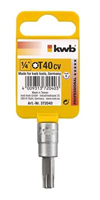 kwb 372040 Dopsleutel-bitinzet T 40 1/4