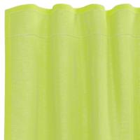 Gordijnen voile met roedezakken 2 st appelgroen - thumbnail