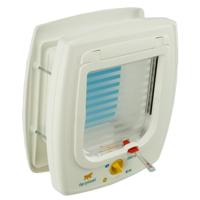 Kattenluik Ferplast Swing 7 Wit Plastic - thumbnail