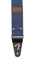 Fender x Wrangler® Riveted Denim Strap Indigo gitaarband - thumbnail