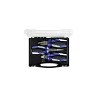 Promat/Tecwerk Set tangen | inhoud 3 delig | verchroomd | kunststof koffer - 4000811254 - thumbnail