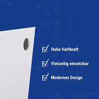 Maul Neodymium magneet (Ø x h) 10 mm x 1 mm Schijf Zilver 10 stuk(s) 6166196 - thumbnail