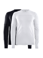 2-Pack Core - Thermoshirt lange mouw Heren - Ronde hals - Thermo ondergoed heren - Snel drogend - thumbnail