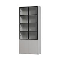 vtwonen Vitrinekast 'Basic' 230 x 100cm, kleur Mist - thumbnail