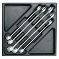 Gedore 1761145 1500 ES-7-32 Ring-steeksleutelset 5-delig Sleutelbreedte (metrisch) 07 - 19 mm - thumbnail