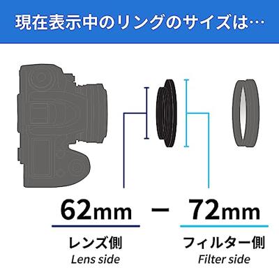 Kenko Stepping Ring 62mm - 72mm