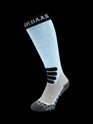 Poederbaas Merino Pro Skisok Blue 43-46