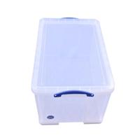 Really Useful Box opbergdoos 84 liter, transparant - thumbnail