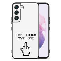 Samsung Galaxy S22 | Telefoon Hoesje | Finger Don&apos;t Touch My Phone - thumbnail