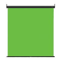 StudioKing Wand Pull-Down Green Screen FB-180200WG 180x200 cm Chroma Groen - thumbnail