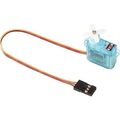 Reely Micro-servo S-0403 Analoge servo Materiaal (aandrijving): Kunststof Stekkersysteem: JR Reely Micro-servo S-0403 Analoge servo Materiaal (aandrijving): Kunststof Stekkersysteem: JR